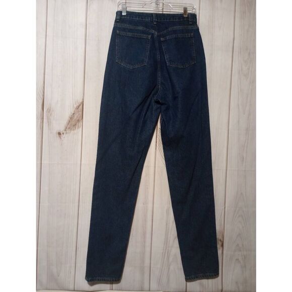 Asos Jeans Ladies 28 Tall Straight Leg‎ Dark Wash - Picture 2 of 8